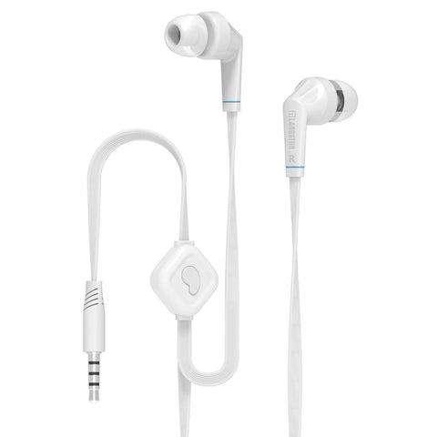 Langsdom JD88 Stereo In Ear Headset Earphone Handfree for Smartphone White