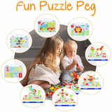 237 Pieces Creative Toy Drill Puzzle Set, STEM Learning Educational Toys, 3D Construction Engineering Building Blocks for Boys and Girls Ages 3 to 10 Year Old (DNSOA)