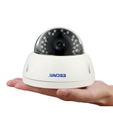 Full-HD Security Camera - 4MP CMOS, 2592x1520p Full HD, IP66 Waterproof, Motion Detection, Night Vision, Alarm, Remote Viewing