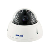 Full-HD Security Camera - 4MP CMOS, 2592x1520p Full HD, IP66 Waterproof, Motion Detection, Night Vision, Alarm, Remote Viewing