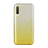 For XIAOMI CC9E/A3/10/10 PRO/K20/K20 pro Phone Case Gradient Color Glitter Powder Phone Cover with Airbag Bracket yellow