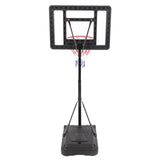 HY-B064S Portable Movable Swimming Pool PVC Transparent Backboard Basketball Stand (Basket Adjustment Height 1.15m-1.35m) Maximum Applicable For 7 # Ball