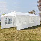 3 x 9m (9'10" x 19'8") Seven Sides Portable Home Use Waterproof Tent with Spiral Tubes **