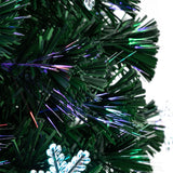 6FT Small Light Fiber Optic Christmas Tree 230 Branches **