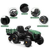 LEADZM LZ-925 Agricultural Vehicle Battery 12V7AH * 1 Without Remote Control with Rear Bucket **