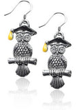 Owl Charm Earrings