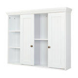 Double Door Bathroom Wall Cabinet **