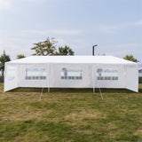 3 x 9m (9'10" x 19'8") Seven Sides Portable Home Use Waterproof Tent with Spiral Tubes **