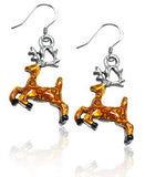 Reindeer Charm Earrings