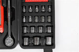 186pc Tool Set black and red **