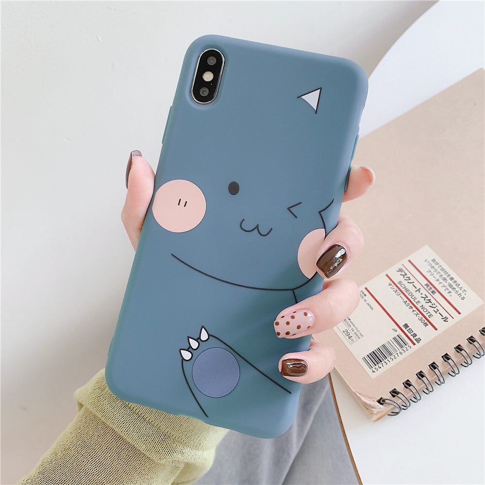 For VIVO V15/V11I/S1/Y66/Y67/Y91/Y95/Y93/Y97/Y83/Y85/Z3/Z3I/Z5X/Z1 Pro TPU Cellphone Case Shell Cartoon Back Cover blue