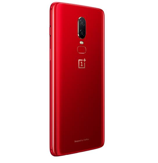 Oneplus 6 Waterproof 4G Smartphone - 8GB RAM 128GB ROM, 6.28 Inch,Octa Core, Android 8.1,20MP,NFC - Red, EU PLUG