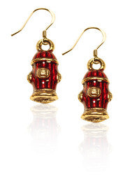 Fire Hydrant Charm Earrings