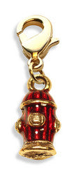 Fire Hydrant Charm Dangle