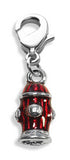 Fire Hydrant Charm Dangle