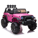 12V Kids Ride On Car SUV MP3 2.4GHZ Remote Control LED Lights Pink **