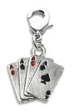 Aces Charm Dangle