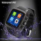 iMacwear SPARTA M7 Smart Watch Phone - IP67 Waterproof Rating, 1.54 Inch Touch Screen, Android 5.1 OS, Dual Core CPU, 3G (Black)