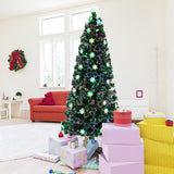 7FT Small Light Fiber Optic Christmas Tree 290 tips **