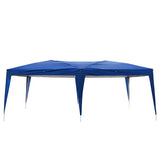 3 x 6m Four Windows Practical Waterproof Folding Tent Blue