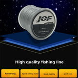 Fishing Line 8 Strands PE Braided 500 Meters Multifilament Fishing Line Rope Wire green_8.0