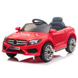 12V Kids Ride On Car 2.4GHZ Remote Control LED Lights Red