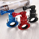 PULUZ 360 Degree Rotation Bike Aluminum Handlebar Adapter Mount for GoPro GoPro Hero4/5/6 red