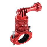 PULUZ 360 Degree Rotation Bike Aluminum Handlebar Adapter Mount for GoPro GoPro Hero4/5/6 red