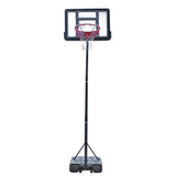 Basketball Hoop PVC Transparent Backboard with Adjustable Height 7ft - 8.5ft