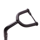 Glarry Tubular Acoustic/Electric Bass Guitar Stand Holder Black (DNSOA)