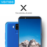 HK Warehouse Vernee X Smartphone - Android 7.1, 5.99 Inch 2K Screen, 4GBRAM, 64GB Memory, Face ID, Octa Core CPU (Blue)