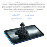 HK Warehouse Vernee X Smartphone - Android 7.1, 5.99 Inch 2K Screen, 4GBRAM, 64GB Memory, Face ID, Octa Core CPU (Blue)