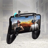 W11 PUBG Mobile Gamepad Shooter Controller - Trigger Game Joystick Metal L1 R1 for iPhone Android Phone Mobile Gaming Gamepad