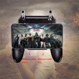 W11 PUBG Mobile Gamepad Shooter Controller - Trigger Game Joystick Metal L1 R1 for iPhone Android Phone Mobile Gaming Gamepad