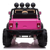 12V Kids Ride On Car SUV MP3 2.4GHZ Remote Control LED Lights Pink **