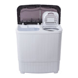 XPB35-ZK35 14.3(7.7 6.6)lbs Semi-automatic Gray Cover Washing Machine