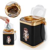 Children Simulated Mini Appliances Drain Basket Washing Machine Children Electric Toys black