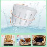 Children Simulated Mini Appliances Drain Basket Washing Machine Children Electric Toys black