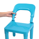 Set of Plastic Table And Chair for Children, One Desk And Four Chairs (50x50x46cm) **