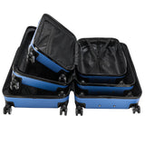 3-in-1 Portable ABS Trolley Case 20" / 24" / 28"