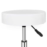 Round Stool Ha Ha Feet Rotation Bar Stool White