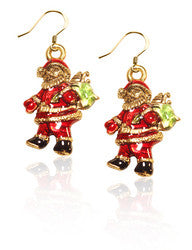 Santa Claus Charm Earrings