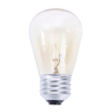 S14 24pcs Light Bulb Outdoor Yard Lamp String Light with Black Lamp Wire **