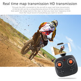 Florld F12-W Camera Drone - 2MP Camera, WiFi, FPV, App Support, Air Pressure Altitude Hold, Headless Mode, Remote Controller