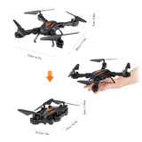 Florld F12-W Camera Drone - 2MP Camera, WiFi, FPV, App Support, Air Pressure Altitude Hold, Headless Mode, Remote Controller