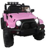 12V Kids Ride On Car SUV MP3 2.4GHZ Remote Control LED Lights Pink **