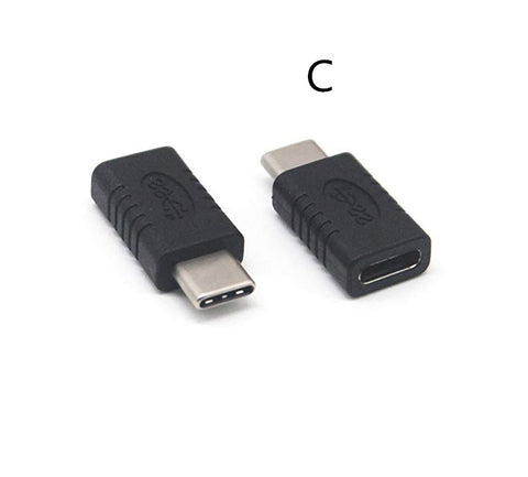 Mini Portable USB 3.1 Type C Male to Female Converter USB-C Adapter For Samsung Huawei Smart Phone C