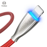 MCDODO Excellence Series Lightning Cable 1.8M Red for iPad iPhone