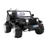 LEADZM LZ-5299 Dual Drive Battery 12V7Ah ride on car with 2.4G Remote Control Black