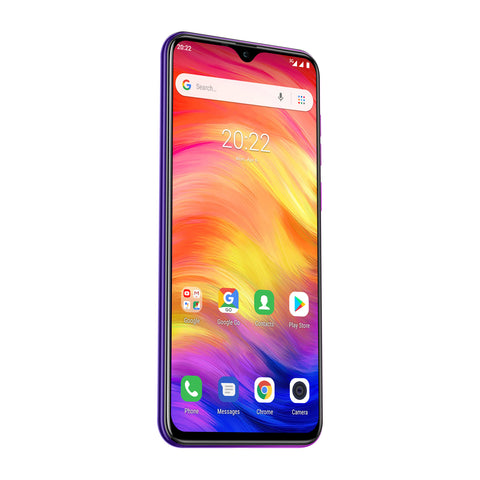 Ulefone Note 7 3G Phablet 6.1 Inch Android 8.1 (Go Edition) MT6580A Quad-core 1.3GHz 1GB RAM 16GB ROM Smartphone Purple